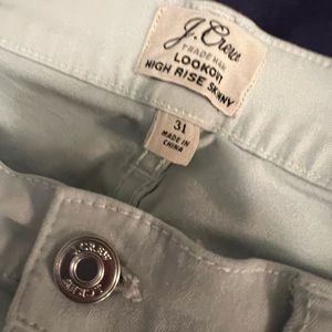 J Crew Lookout High Rise Skinny